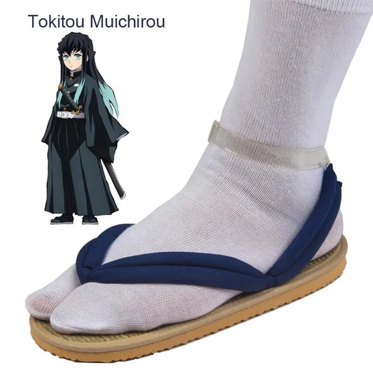 Hot Anime Demon Slayer Cosplay Geta – Kamado Nezuko Kimono Clogs Flip-Flop Slippers