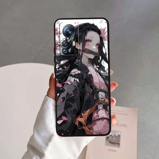 Demon Slayer Fashion Anime Phone Case – For Xiaomi Mi & POCO F5, F4, F3, X6, X5, X4, X3, M6, M5, M5S, M4, M3, C65, Pro, GT, NFC, 5G