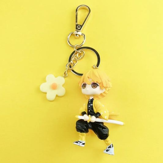 Cartoon Demon Slayer Keychain – Kimetsu No Yaiba Blade of Ghost Pendant