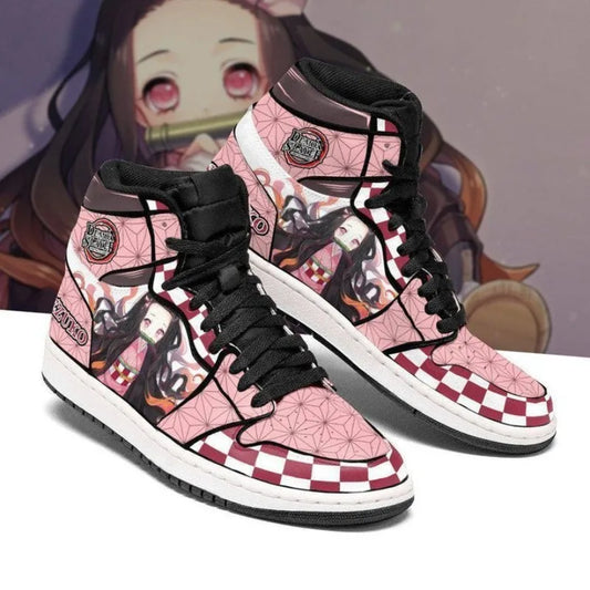 Demon Slayer Anime Tanjiro Kamado Sneakers – Casual & Basketball Shoes