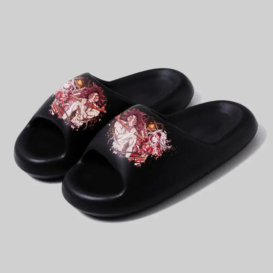 Demon Slayer Tanjiro Soft Sole Flip-Flops – Comfortable & Stylish Summer Sandals for Men & Women