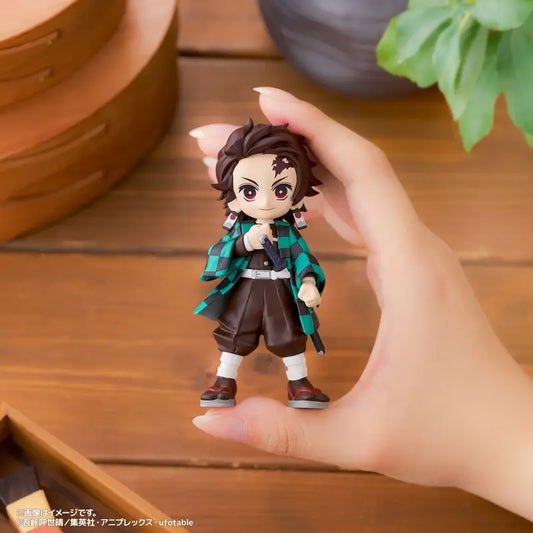 New Bandai Genuine Bushiroad Palverse Demon Slayer: Kimetsu No Yaiba Anime Figure Blind Box Vol.1 – Ornament Toy Gift