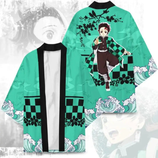 Kamado Tanjirou & Nezuko Summer Yukata Haori – 3D Print Cosplay Costume