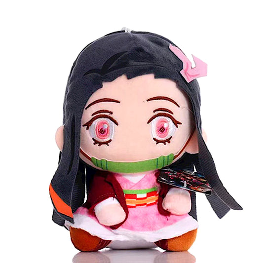 Demon Slayer Anime Plush Stuffed Toy – Cute Manga Doll Kimetsu No Yaiba Tanjirou & Nezuko