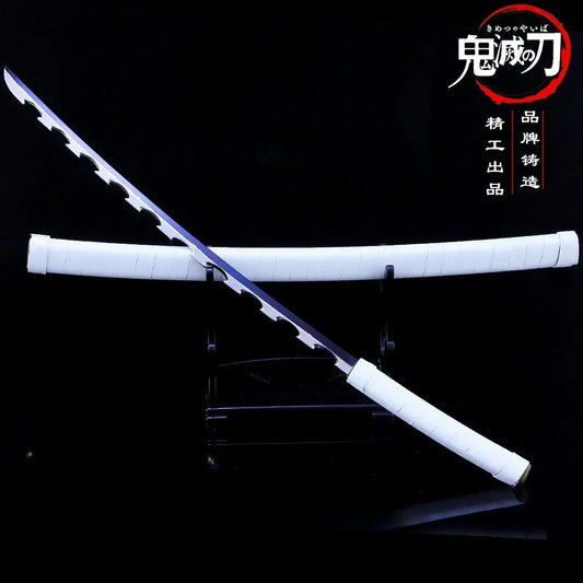 Demon Slayer Weapon – Hashibira Inosuke Nichirin Blade Japanese Anime Samurai Sword Toy