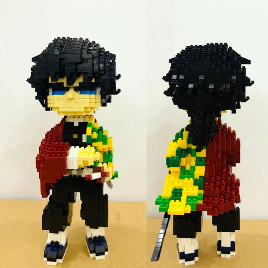Hot Sale Japanese Anime Characters Micro Building Blocks – Demon Slayer Mini Bricks Figures