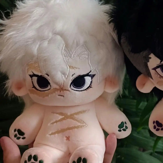Stuffed 20cm Anime Demon Slayer Shinazugawa Sanemi Cotton Doll – Plush Toy for Kids & Adults