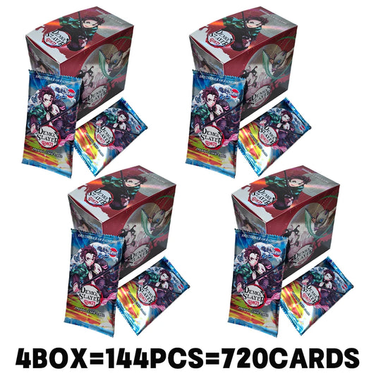 New 1m01 Demon Slayer Collection Cards – Japanese Anime Kimetsu no Yaiba Booster Box | TCG Card Toy Hobbies Gifts