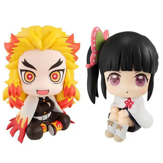 6CM Anime Demon Slayer Doll Toys – Nezuko, Tanjirou, Zenitsu, Inosuke, Kyoujurou & Kanawo Figures
