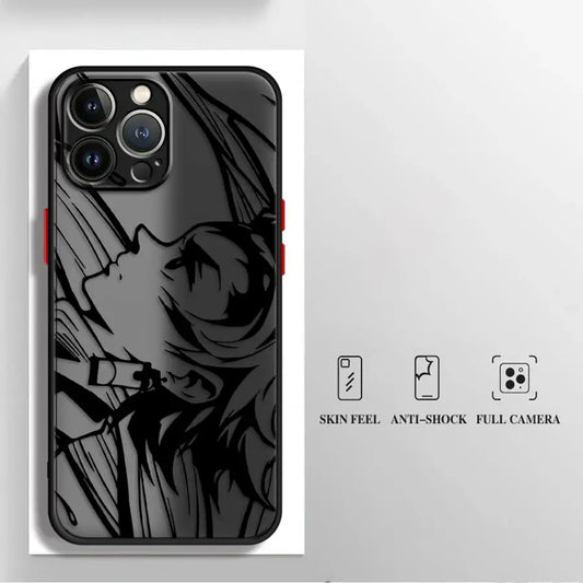 Demon Slayer Kimetsu No Yaiba Soft Case – Protective Cover for iPhone Models