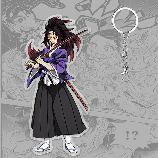 Demon Slayer 6cm Tanjirou Kamado Keychain – Acrylic Bag Pendant for Men, Women & Kids