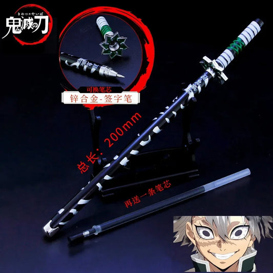 Demon Slayer Swords – Love Hashira Kanroji Mitsuri Pen Sword & Nichirin Blade Weapon