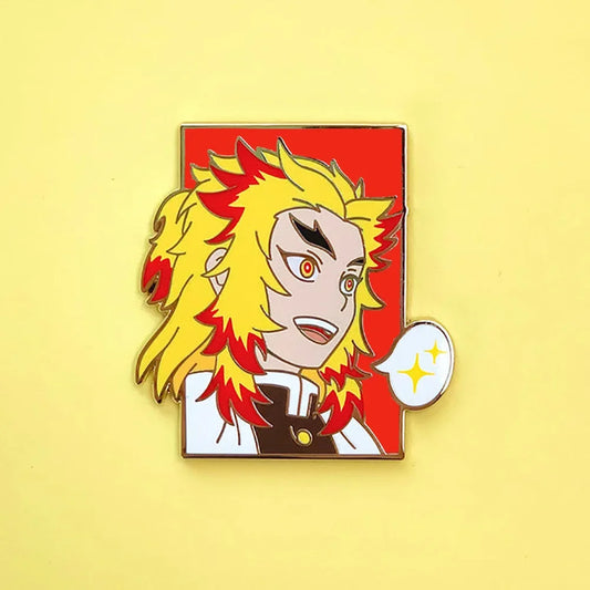 Demon Slayer Hard Enamel Pin – Creative Pop Lapel Badges & Brooches