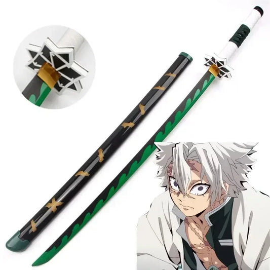 72/104cm Demon Slayer Katana – Tanjiro & Mitsuri Cosplay Toy Swords