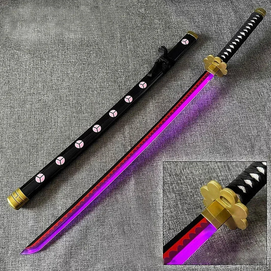 104cm Demon Slayer Nichirin Lightsword – Rengoku Kyoujurou Acrylic Katana Cosplay Prop
