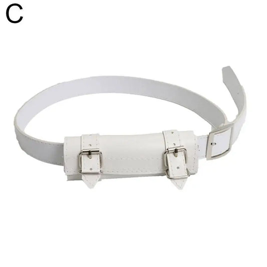 PU Leather Katana Belt – Demon Slayer Rapier Strap & Waist Sheath Holder