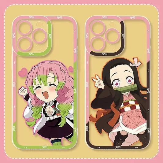 Demon Slayer Phone Case – Soft Silicone Anime Cover for Samsung Galaxy S & A Series