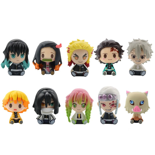 Q Posket Demon Slayer Mini Figure Sets – 9PCS / 10PCS / 14PCS