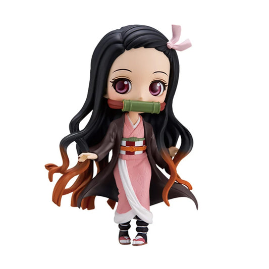Anime Demon Slayer Qposket Figures – Nezuko, Tanjirou, Zenitsu, Inosuke, Kyoujurou & Giyuu PVC Collectibles